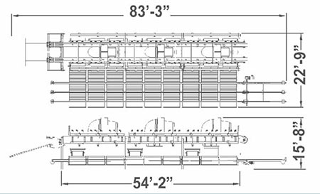 Stacker Dimensions